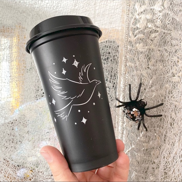 Starbucks Other - Starbucks Halloween Mug Reusable Single Cup Crow